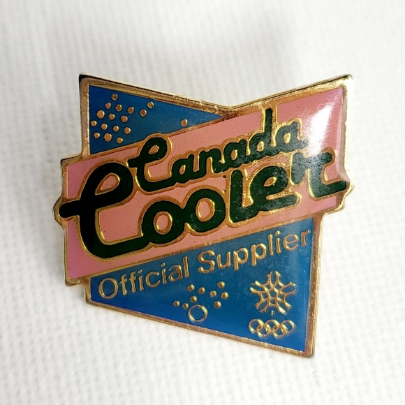 1988 OLYMPICS CANADA COOLER COLLECTOR PIN 🔴VINTAGE🔴 - Picture 2 of 5